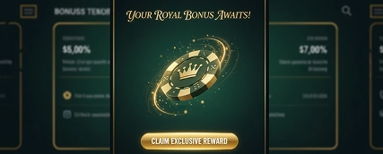 Crowngreen casino bonus reward with poker chips