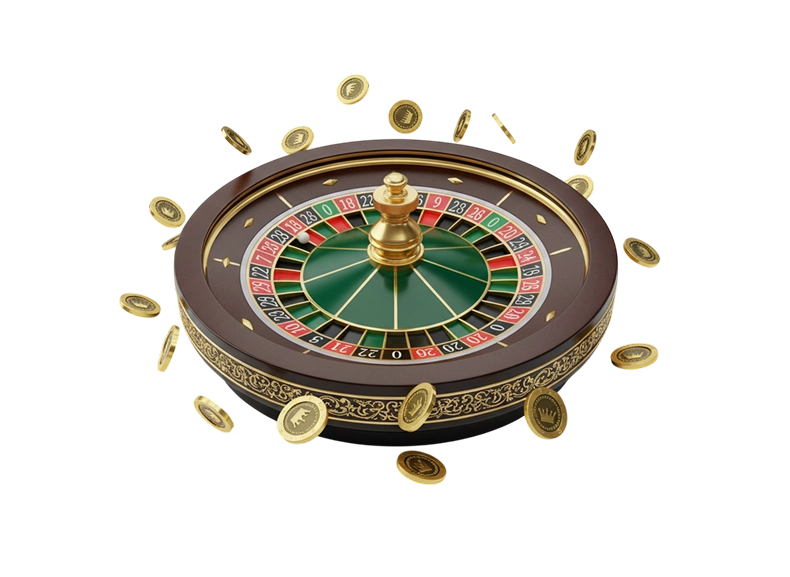 Crowngreen live roulette casino game with spinning wheel