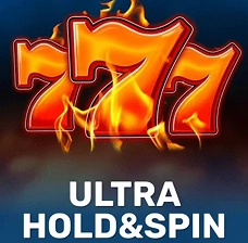 Crowngreen Ultra Hold and Spin slot with triple seven symbols